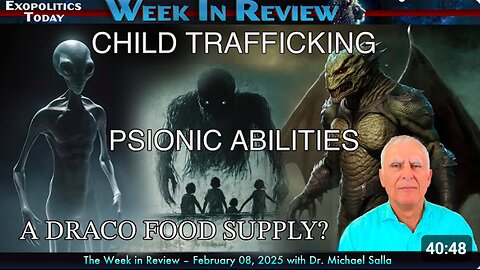 Is Child Trafficking related to Psionic Abilities and Draco food supply?