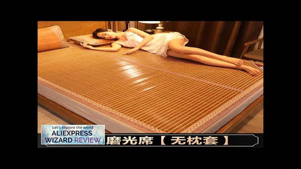 Cool mat bamboo mat summer naked sleeping student dormitory mattress foldable ice Review