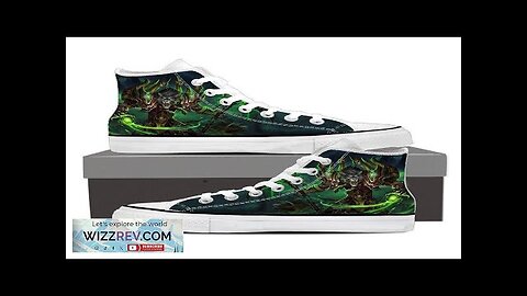 World of Warcraft Worgen Warlock Fan Art Canvas High-Top Shoes Review