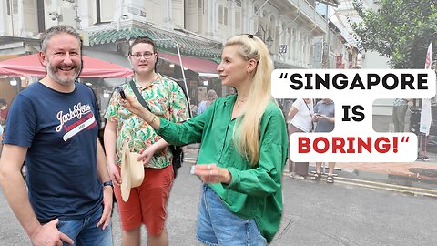 What tourists REALLY say about Singapore🇸🇬