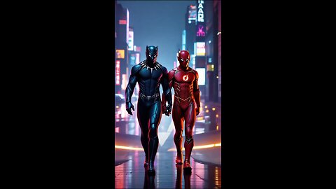 Flash and Black Panther