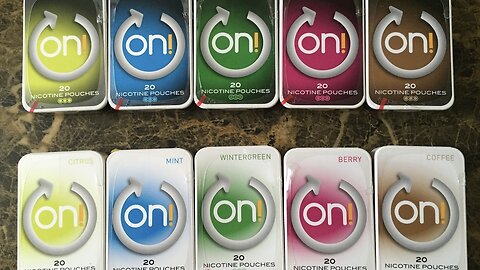 ON! Nicotine Pouches (Level 1 and 3) Review