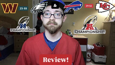 RSR7: 2024-25 NFC Championship Game & 2024-25 AFC Championship Game Review!