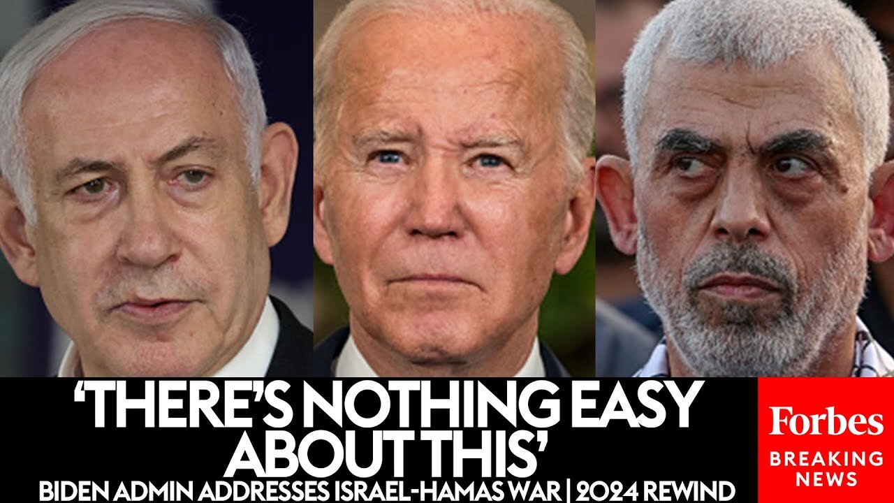 2024 REWIND: Biden Administration Grapples With The Israel-Hamas War