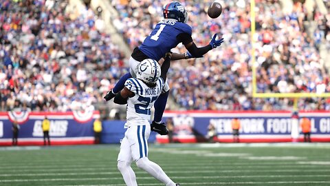 Malik Nabers Week 17 Every Target, Catch, and Run New York Giants vs Indianapolis Colts NFL 2024