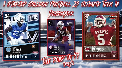 This pack opening was INSANE / I started College Football Ultimate team in December (day2)