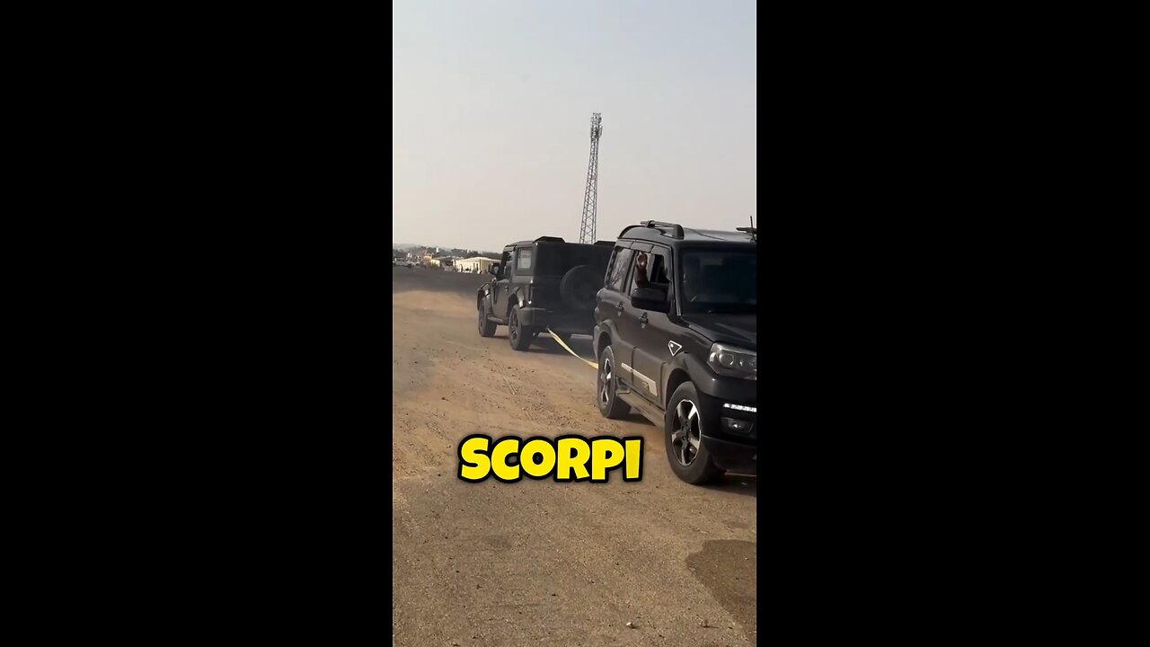 Thar V's Scorpio 🦂