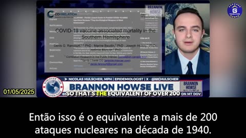 【PT】Nicolas Hulscher: As injeções genéticas da COVID-19 são armas biológicas de destruição