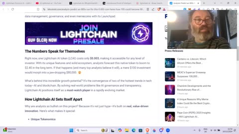 Lightchain Ai Presale scam