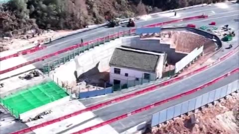 Grandfather says he "regrets it a bit" now that a highway was built around his house