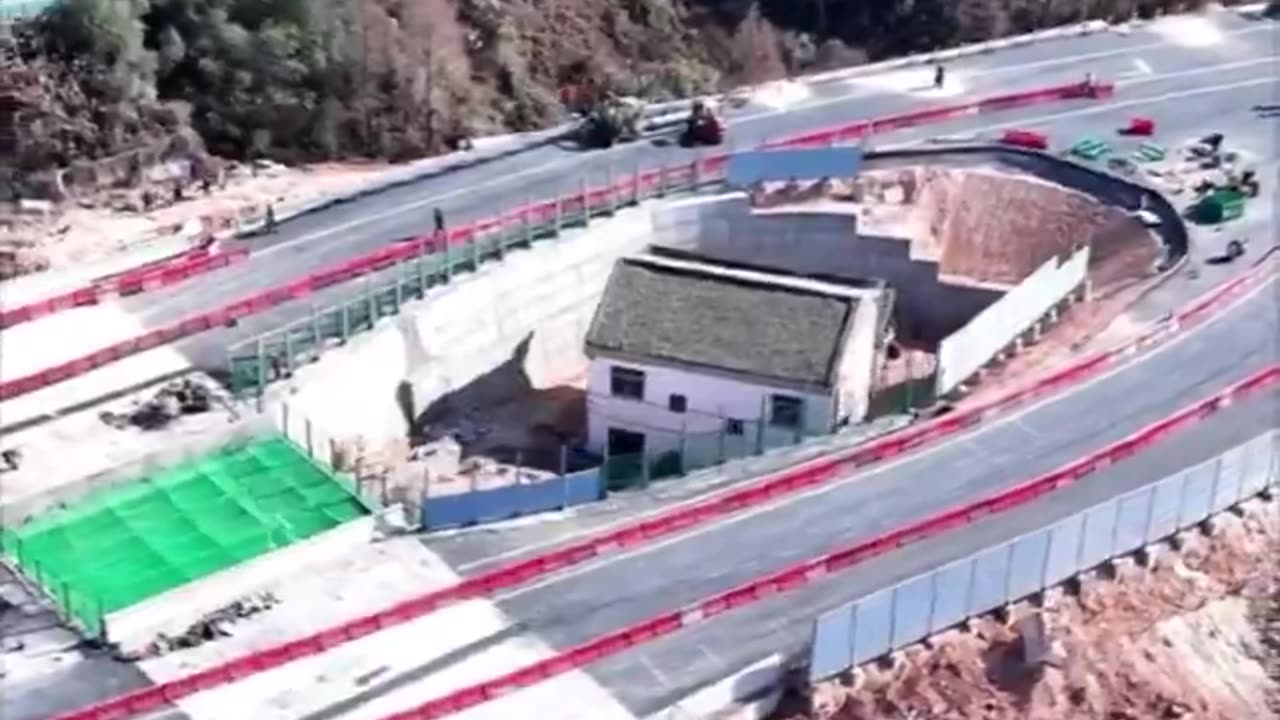Grandfather says he "regrets it a bit" now that a highway was built around his house