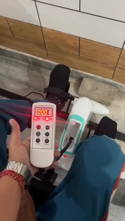 Pedo Cycle Motorized Electrical With Leg Support For Lower Limb Rehabilitation