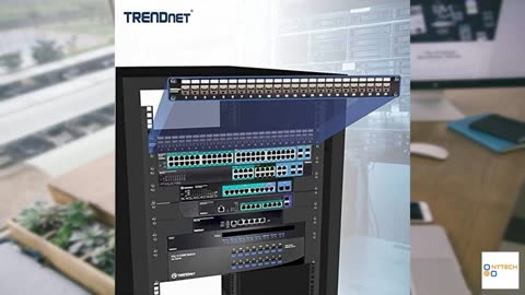 TRENDnet 24-Port Blank Keystone 1U Patch Panel