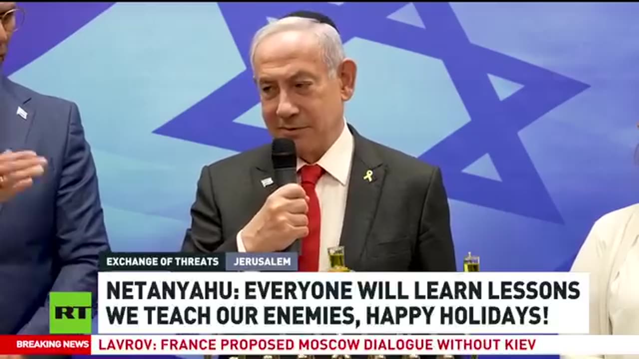 Isreals having a joyous time Netanyahu is thrashing! AN HAPPY HOLIDAYS