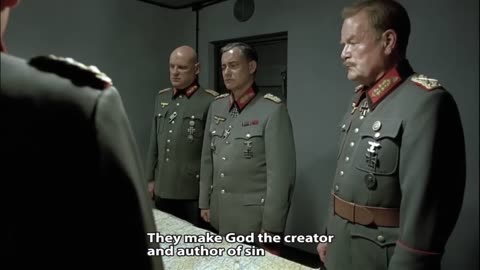 Hitler rants Against Determinism