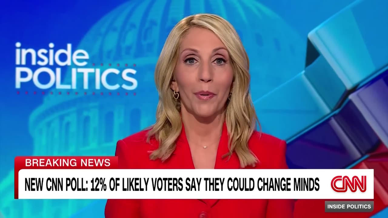 CNN national poll- Race between Trump and Harris virtually tied