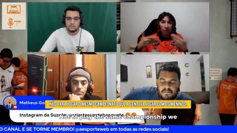Corte do Podcast Arremesso Certo com Suzete Gobbi falando dos problemas do basquete
