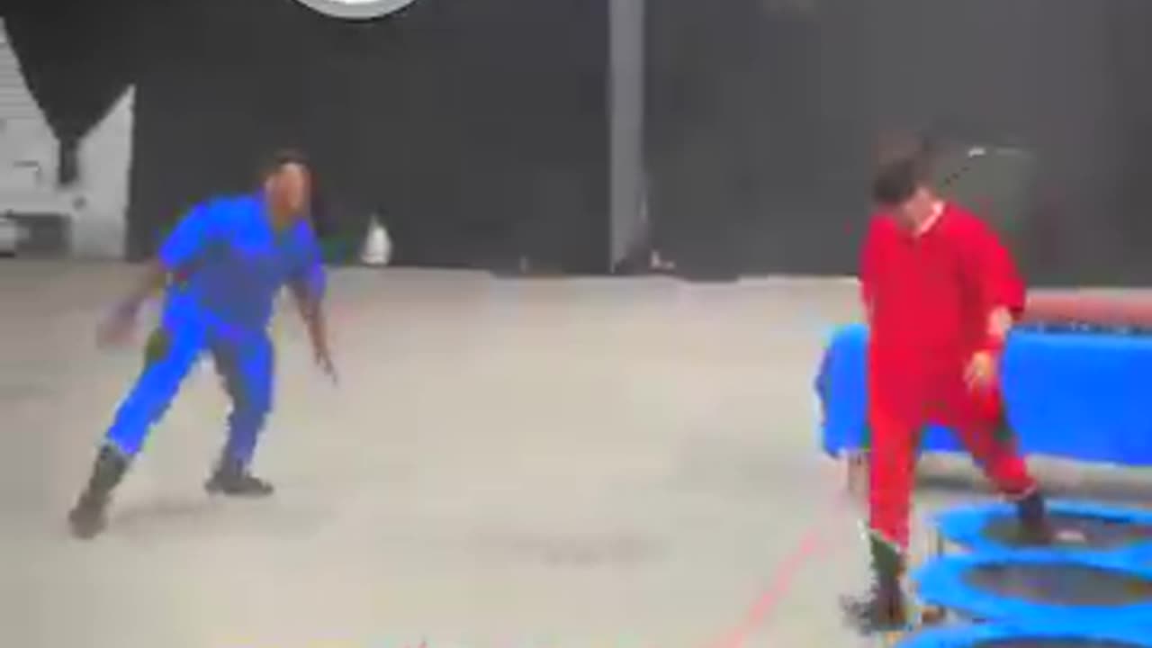 This obstacle course is WILD