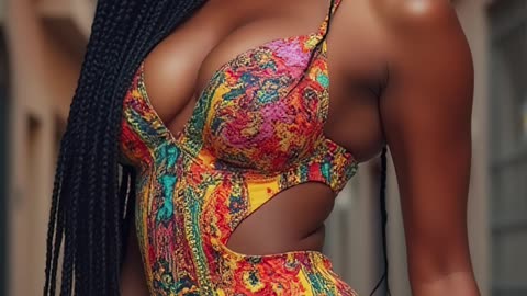 4k AI Art Girl Lookbook Sexy Models In The Caribbean