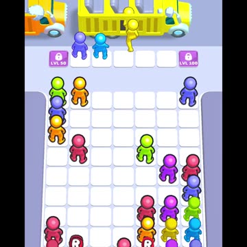 Bus Jam levels 26 to 28 #androidgames #colorgame #bus #jam #puzzlegame #colormatchinggame