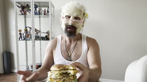 🍔 Granny Goatee reviews McDonald’s NEW Chicken Big Mac & the return of Burger King's Cheesy Tots 🍔