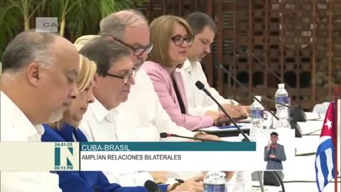 Dialogó canciller cubano con su homólogo de Brasil há 20 horas