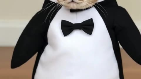 Penguin Cat Dancing #cat #dancingcat #petdance #dancingpets #catdancer #dance #funny #penguin