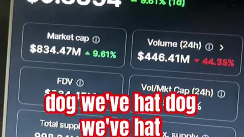 dogwifhat coin crypto price prediction #fyp