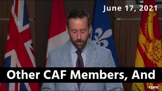 Part 3) An anonymous CAF (Canadian Armed Forces)