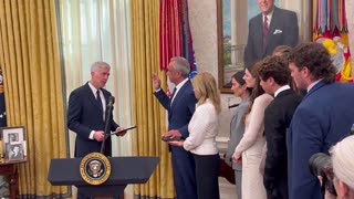 Robert F. Kennedy Jr. sworn in as the Secretary of Health and Human Services.