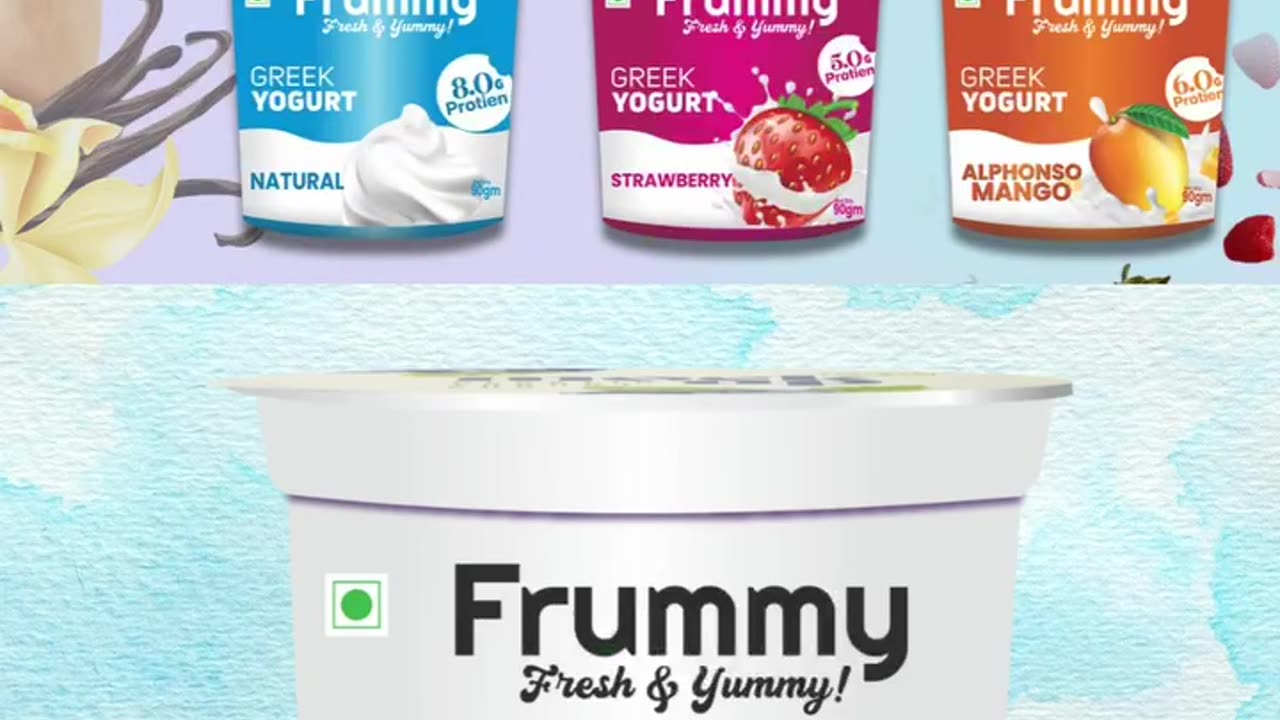 Buy Flavoured Greek Yogurt in Mohali – Taste the Goodness with Frummy Foods