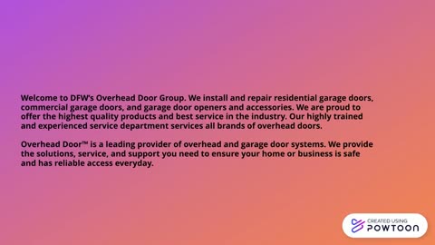 The Overhead Door Company of Dallas™ - Residential