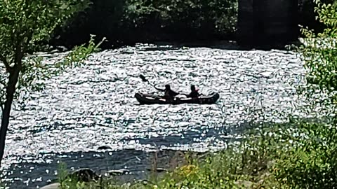 CITY FOLK, TRYING TO USE INFLATEABLE KAYAK PT 3