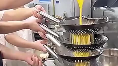 Making eggs in a unique way!