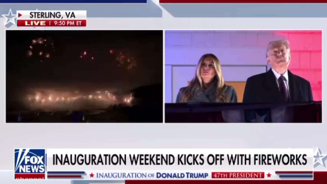 ✅Ave Maria Played Last Night as President Trump & Melania Watch Fireworks