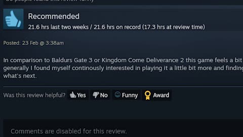 Avowed Steam Review