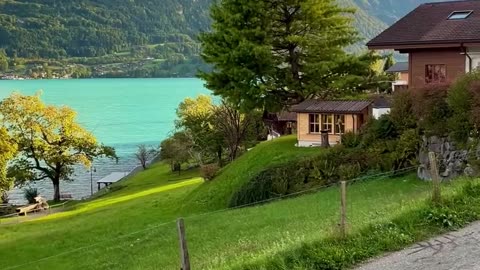 🌲✨ Who wouldn't want to explore the charming surroundings near Brienz