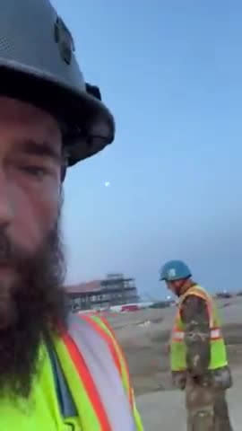 Can someone tell me what the UN is doing at a construction site in Indiana?