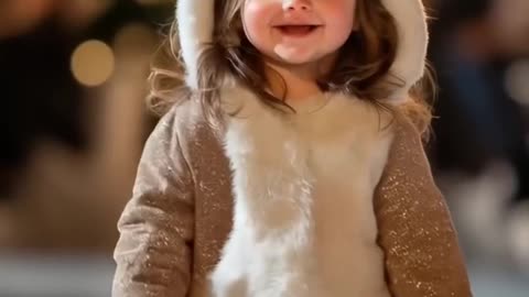 Cute 🥰 baby fashion show #cutebaby #aibaby #aifashion #shortvideo #cute