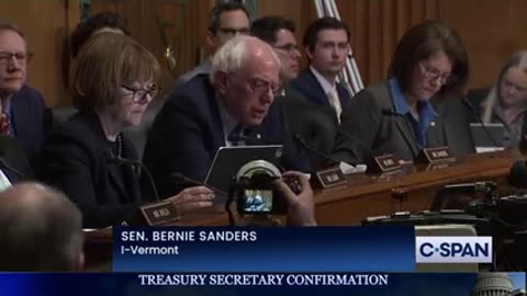 Sen. Sanders grills Trump nominee Scott Bessent on oligarchs in America