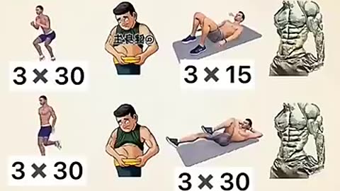 Fitnes workout at home