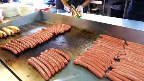 Greatest ever NEW YORK Street Hotdog 🌭🌭🇺🇲🇺🇲🇺🇲🇺🇲🌎