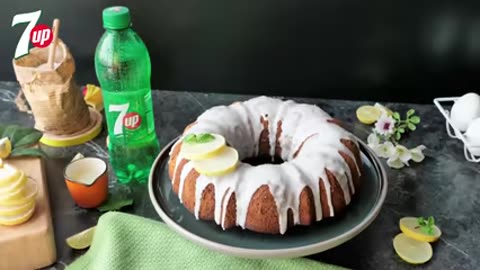 Lemon Cake with 7up Recipe By Food Fusion (Eid Special)