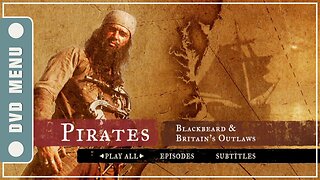 Blackbeard: Terror at Sea - DVD Menu