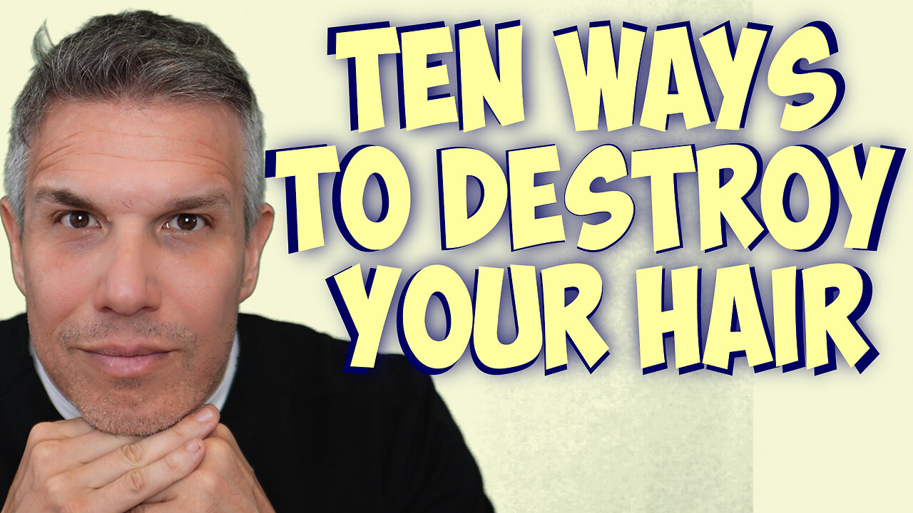 Ten ways to destroy your hair