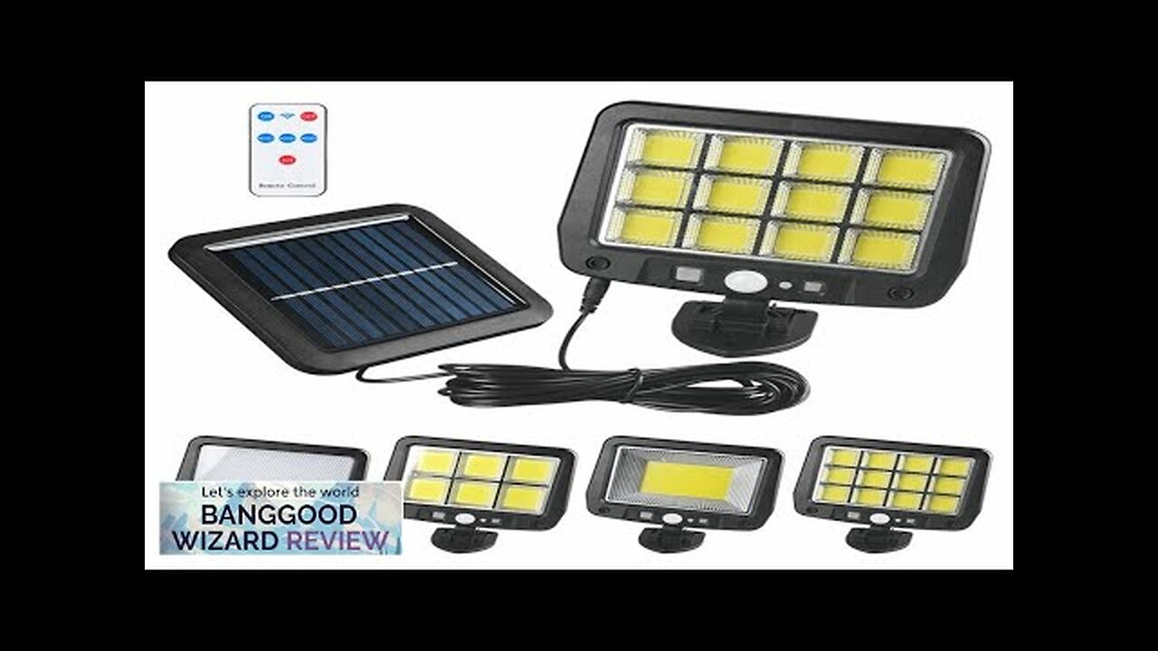 80/114/117/120 LED Solar Light Outdoor Motion Sensor Recharge Solar Wall Light Waterproof Review