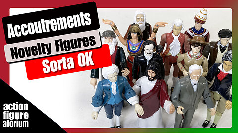 Historic Novelty Action Figures | Before Super 7 REaction figures there was Accoutrements