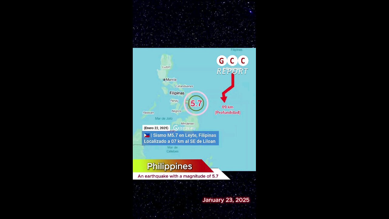 #Philippines #earthquake #weather #ClimateChange #climate #destruction #anomaly