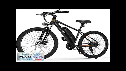 Racer Electric Bike for Adults 21-Speed Mountain Lightweight Ebike with Peak Review