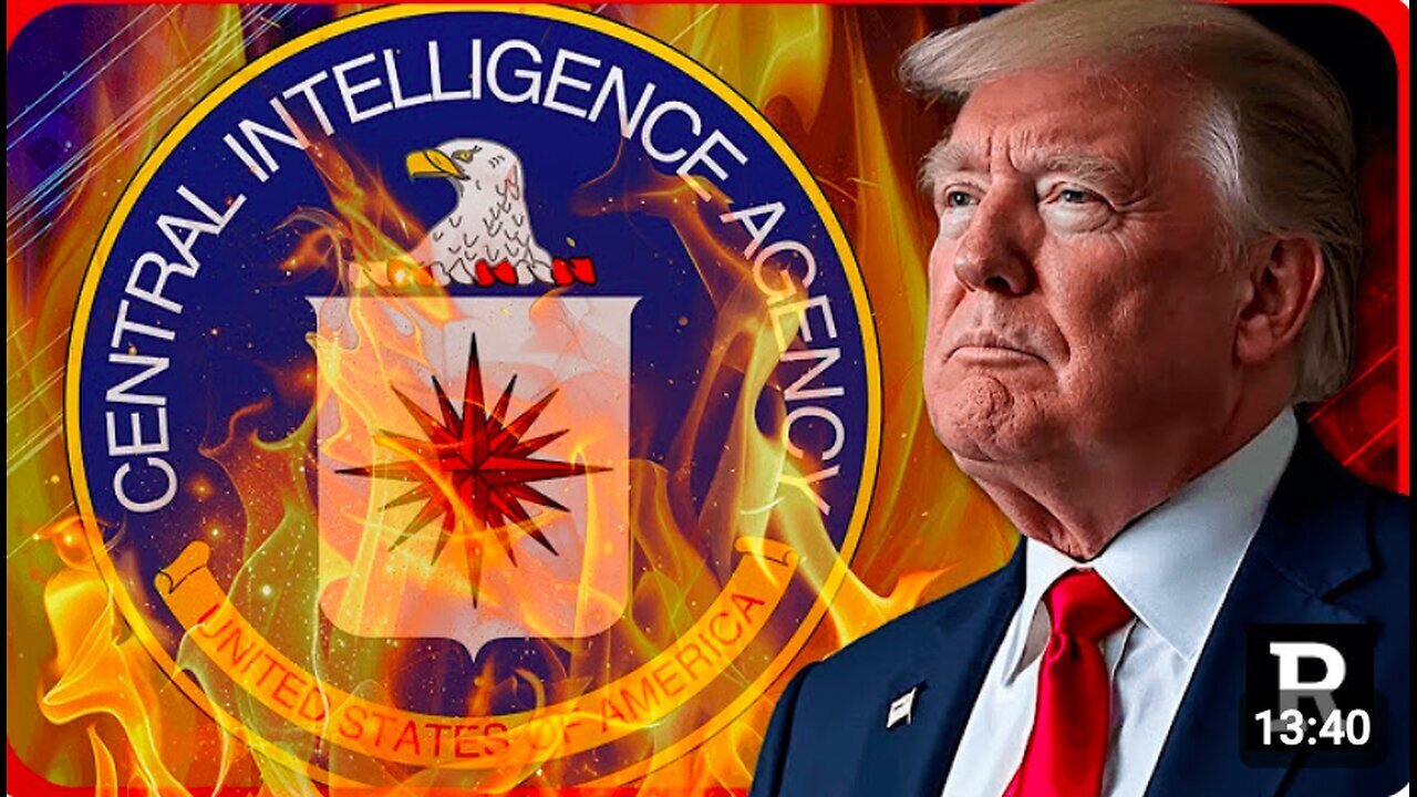 The CIA is FINISHED as we know it" Trump is burning it down w CIA